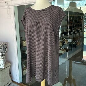 Eileen Fisher Silk Tunic Top